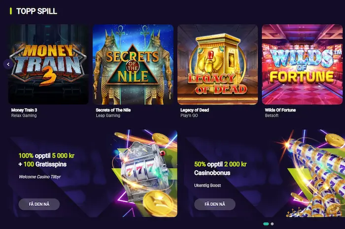 Spin Platinum Casino Spill